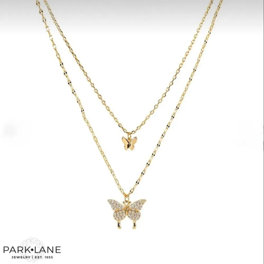 Park Lane | Mariposa Necklace | 2 in 1 | Gold